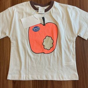NWT Zara 3Y Apple Tee
